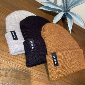 3 Slouch Headwear Infant Beanies